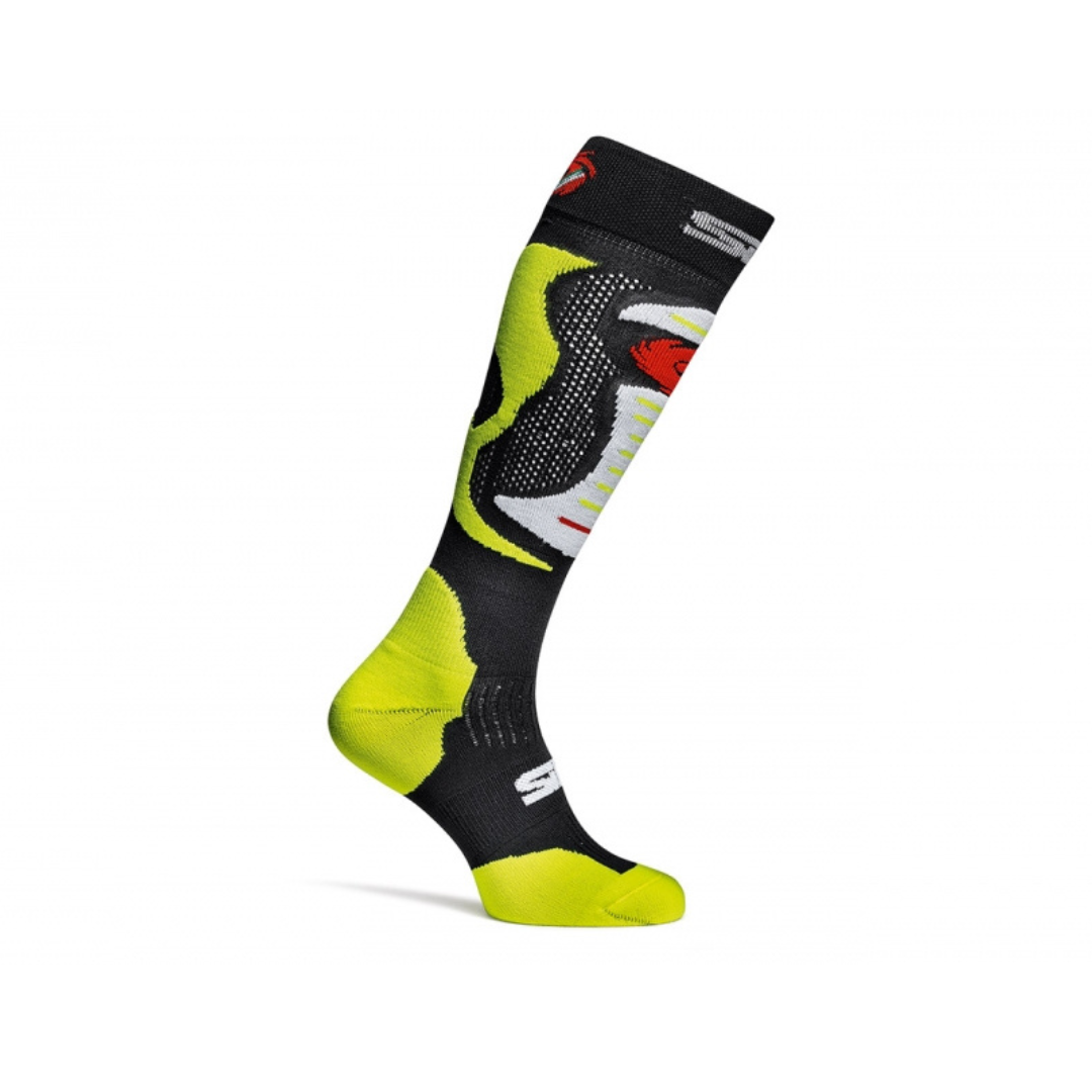 Calzini Motocross Sidi Faenza Giallo Fluo