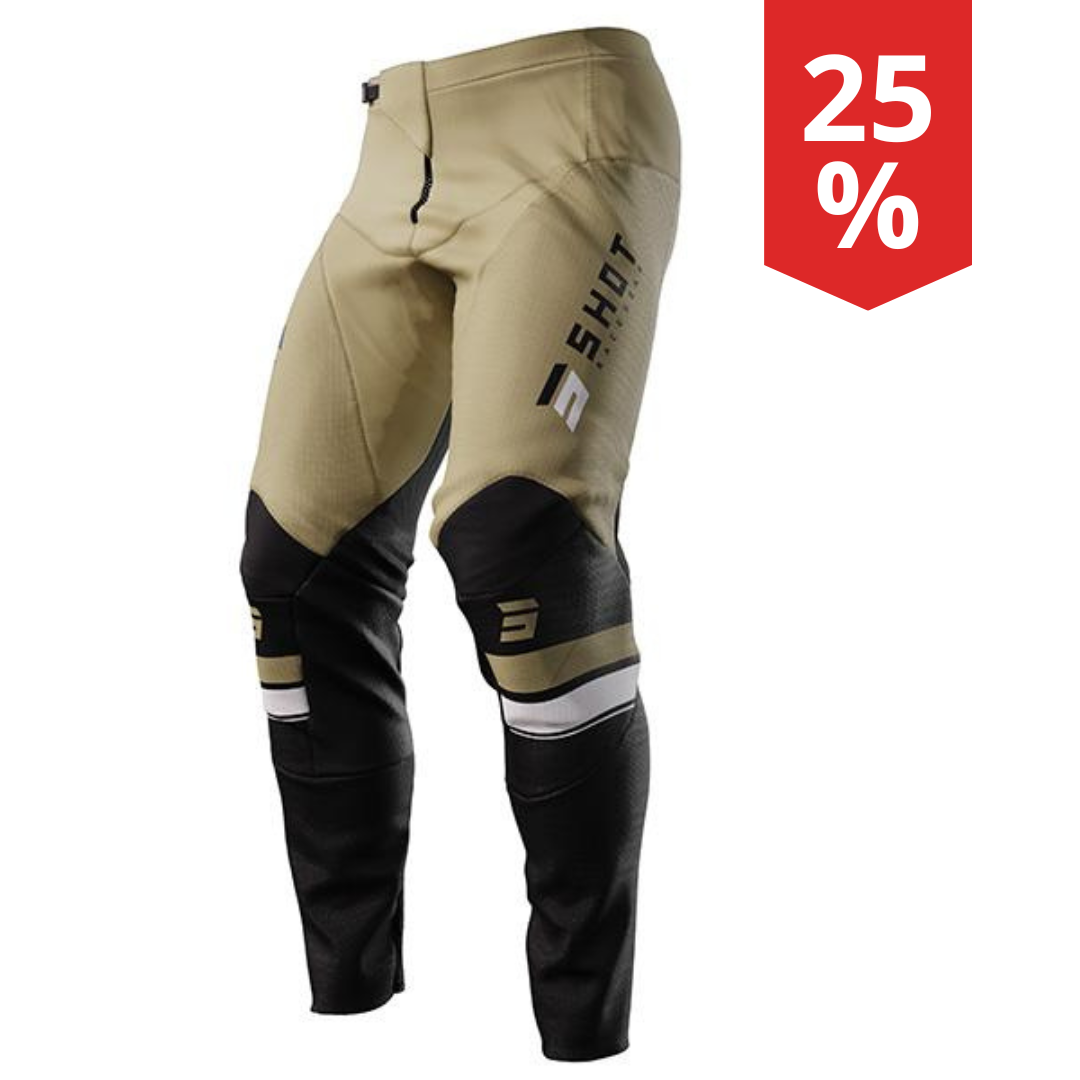 Pantaloni Motocross Shot Contact Heritage Sabbia