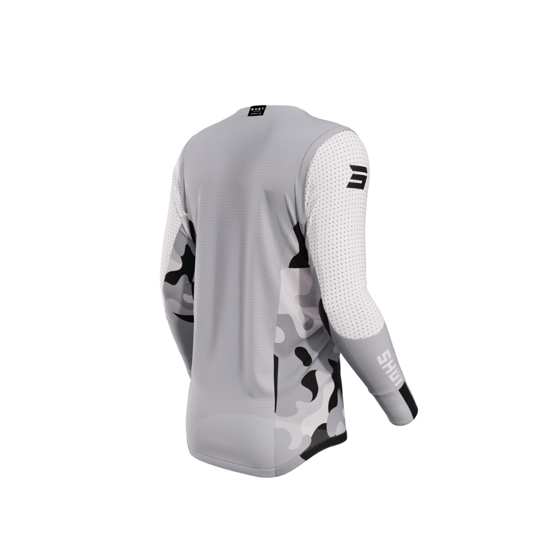 Maglia Motocross Shot Aerolite Shadow Grigio