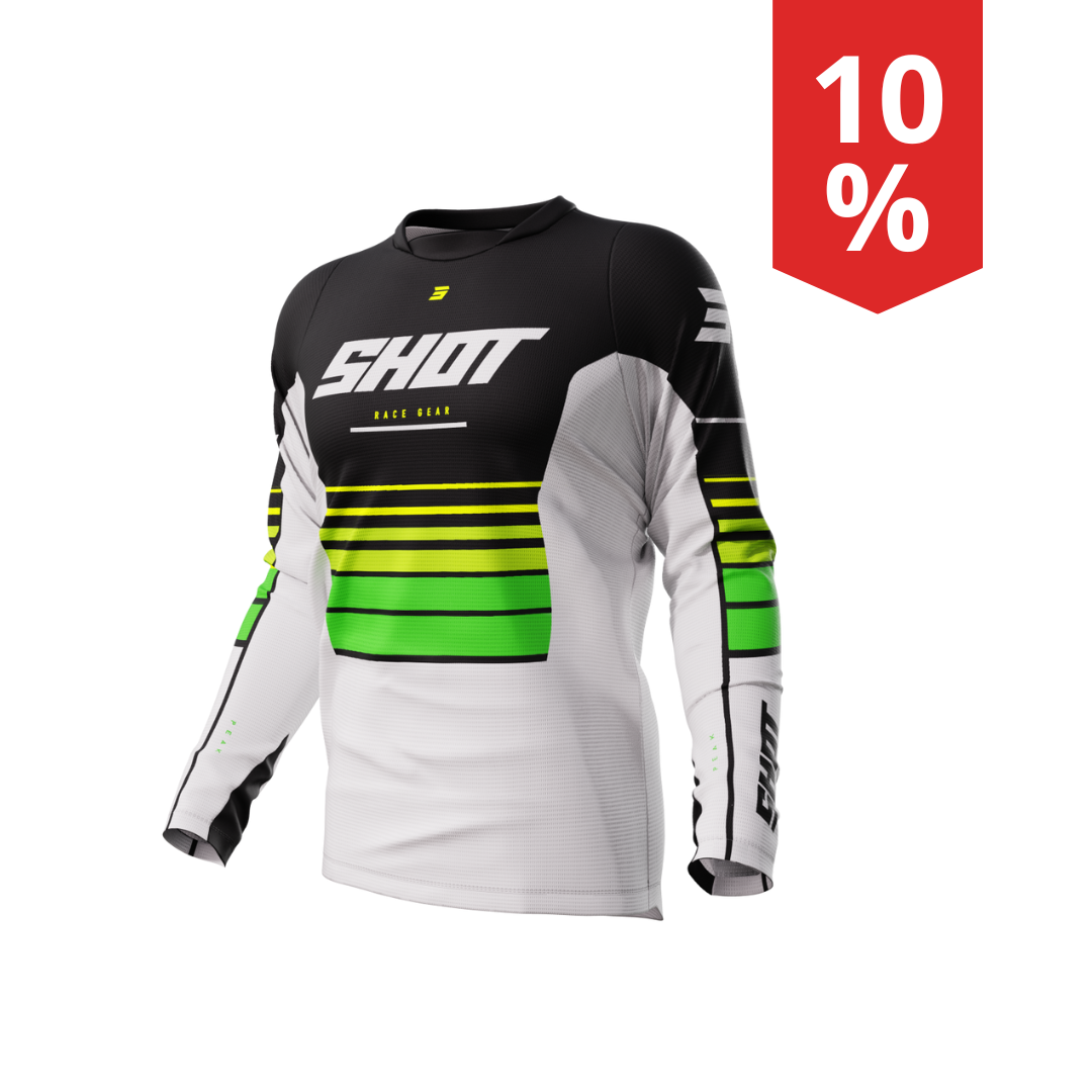 Maglia Shot Devo Peak Verde