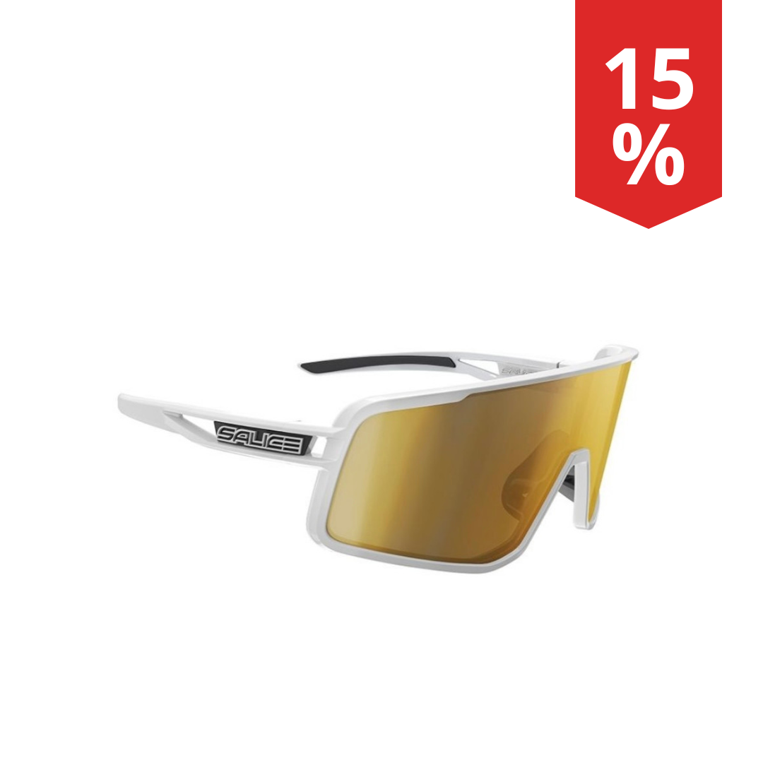 Occhiali da Sole Salice Mod.022 Bianco RW Oro