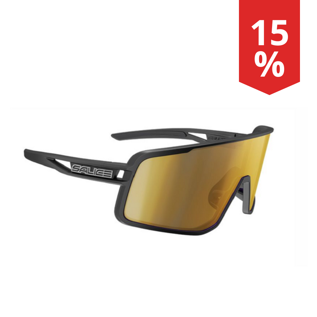 Occhiali da Sole Salice Mod.022 Nero RW Oro