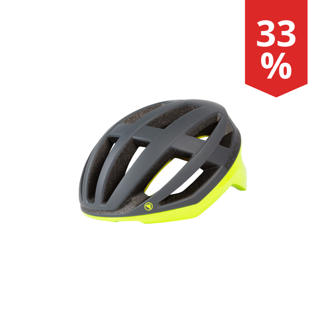 Casco Bici Endura FS260-PRO II Nero Giallo fluo