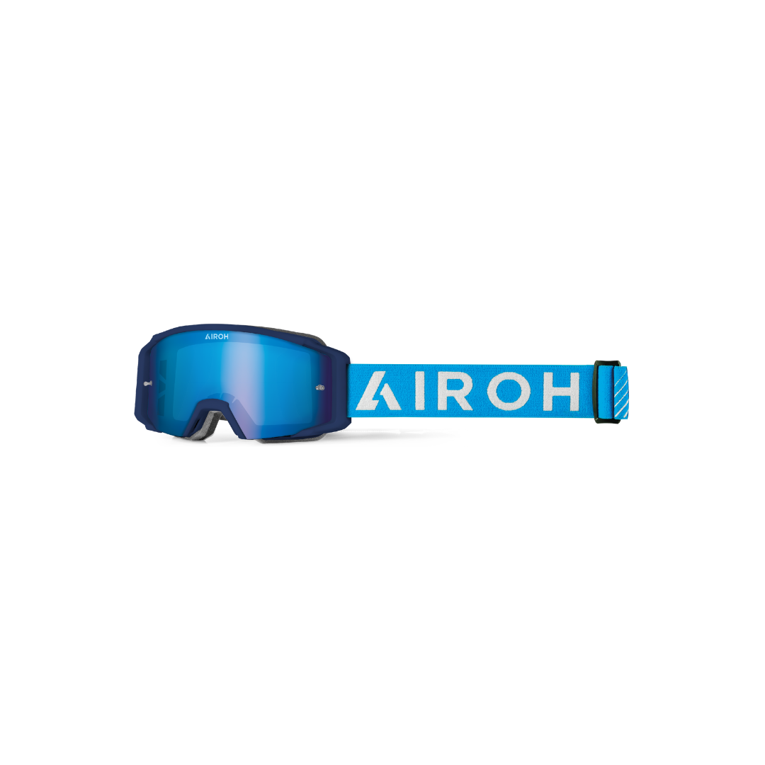 Maschera Motocross Airoh Blast XR1 Blu