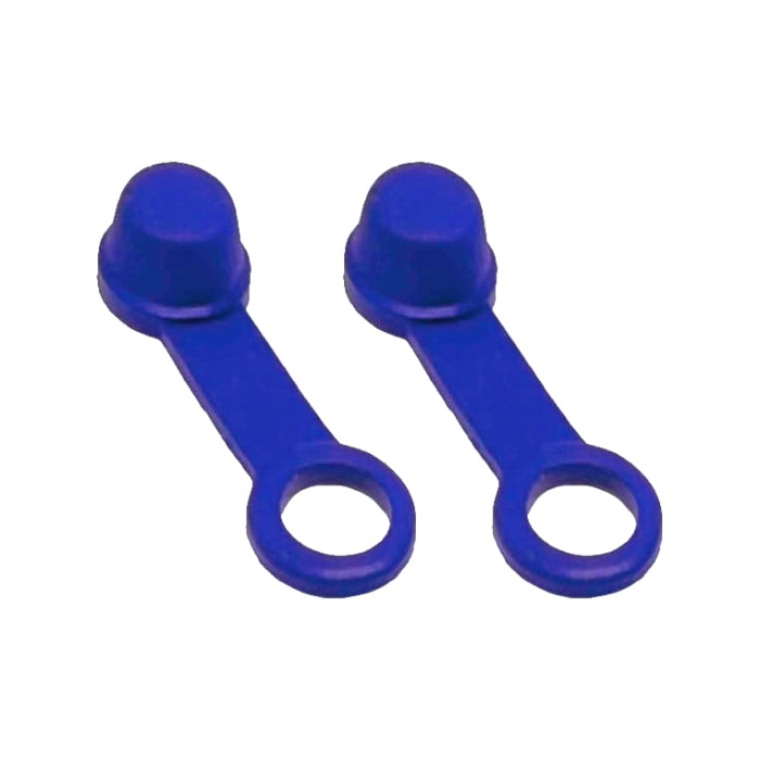 Coppia tappi liquido freno Blu