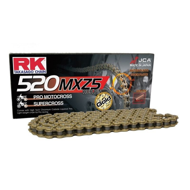 Catena Trasmissione RK CHAIN MXZ5 passo 520 senza O-Ring