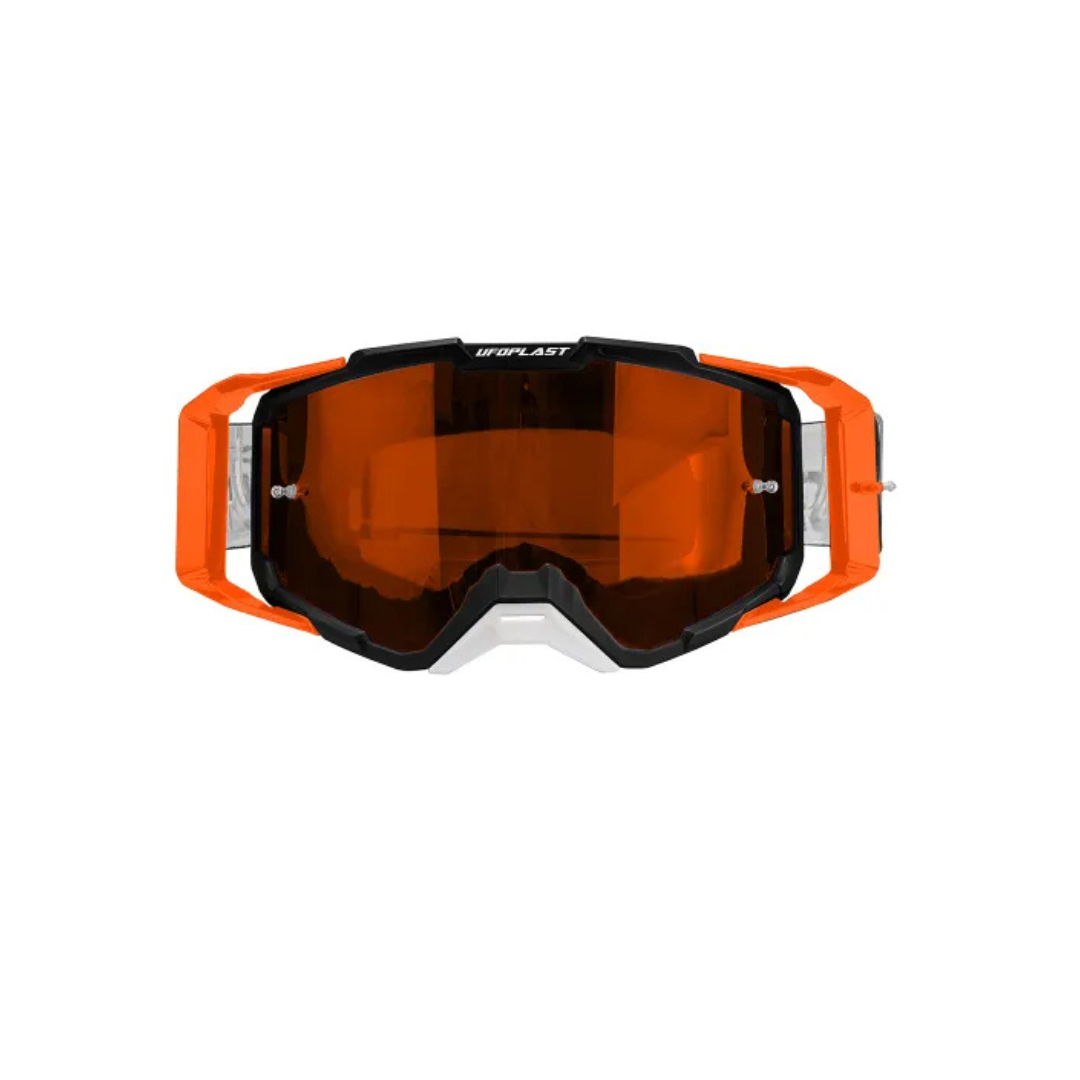 Maschera Motocross Ufo Core- Orange