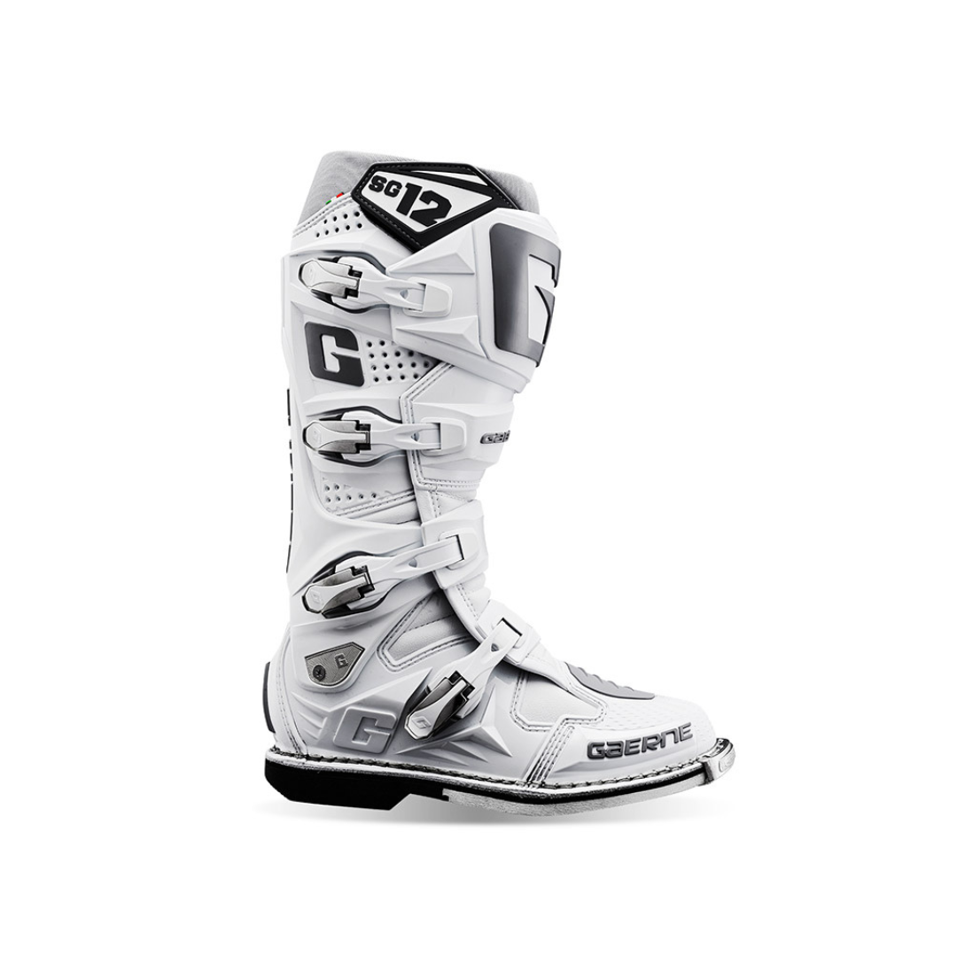 Stivali Motocross Gaerne SG12 White