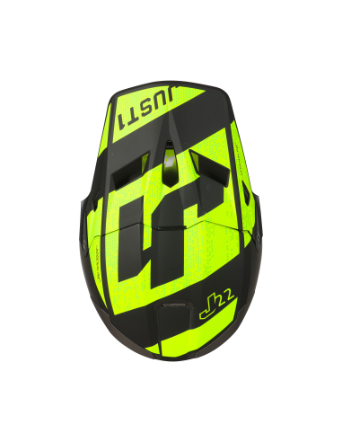 Casco Motocross Just 1 J22 Adrenaline Giallo Fluo