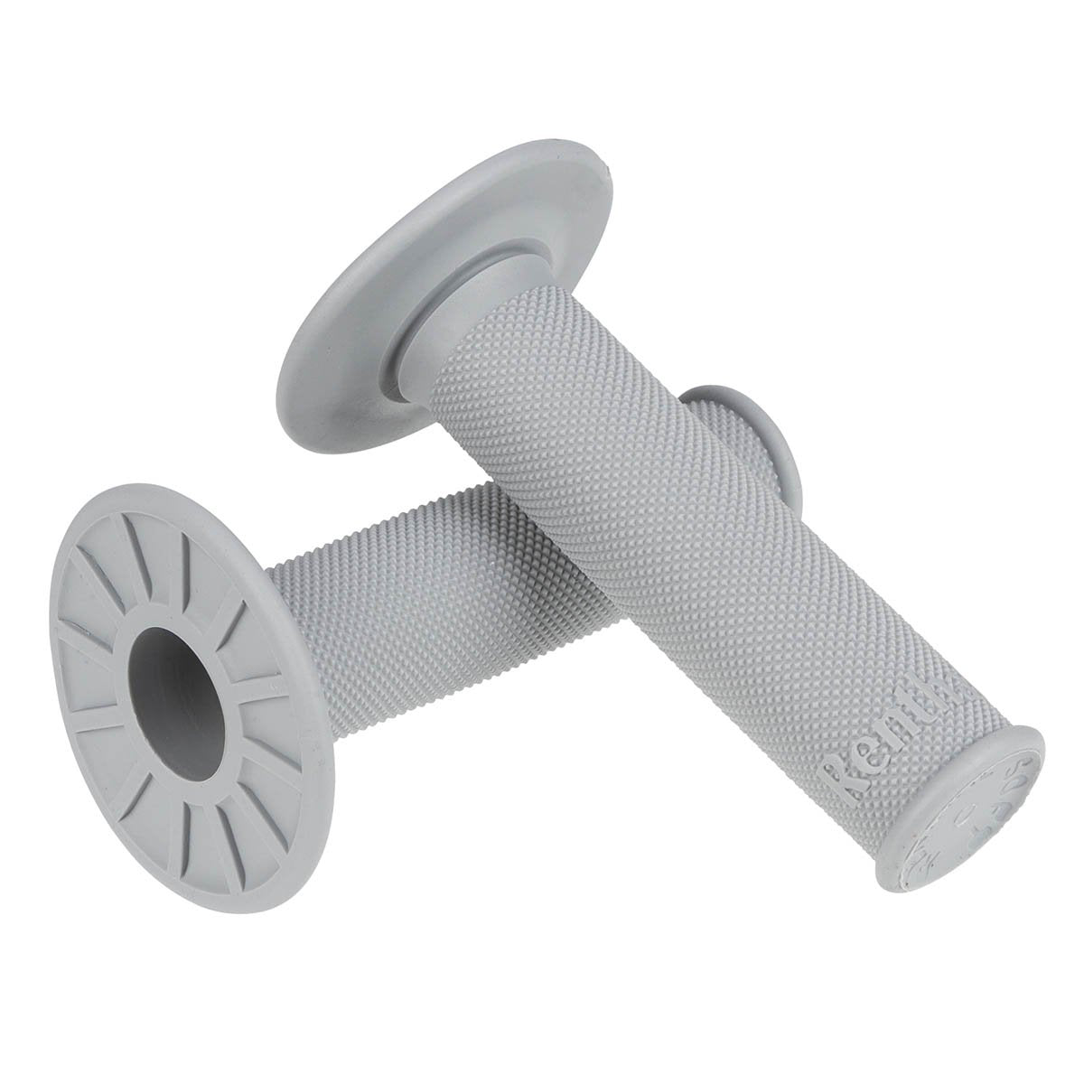 Manopole Motocross Renthal Full Diamond Soft- Grigio Chiaro