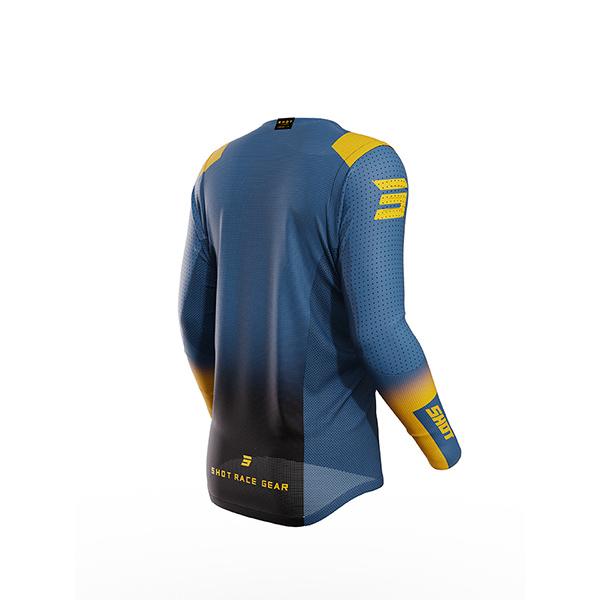 Maglia Motocross Shot Aerolite Ultima Blu