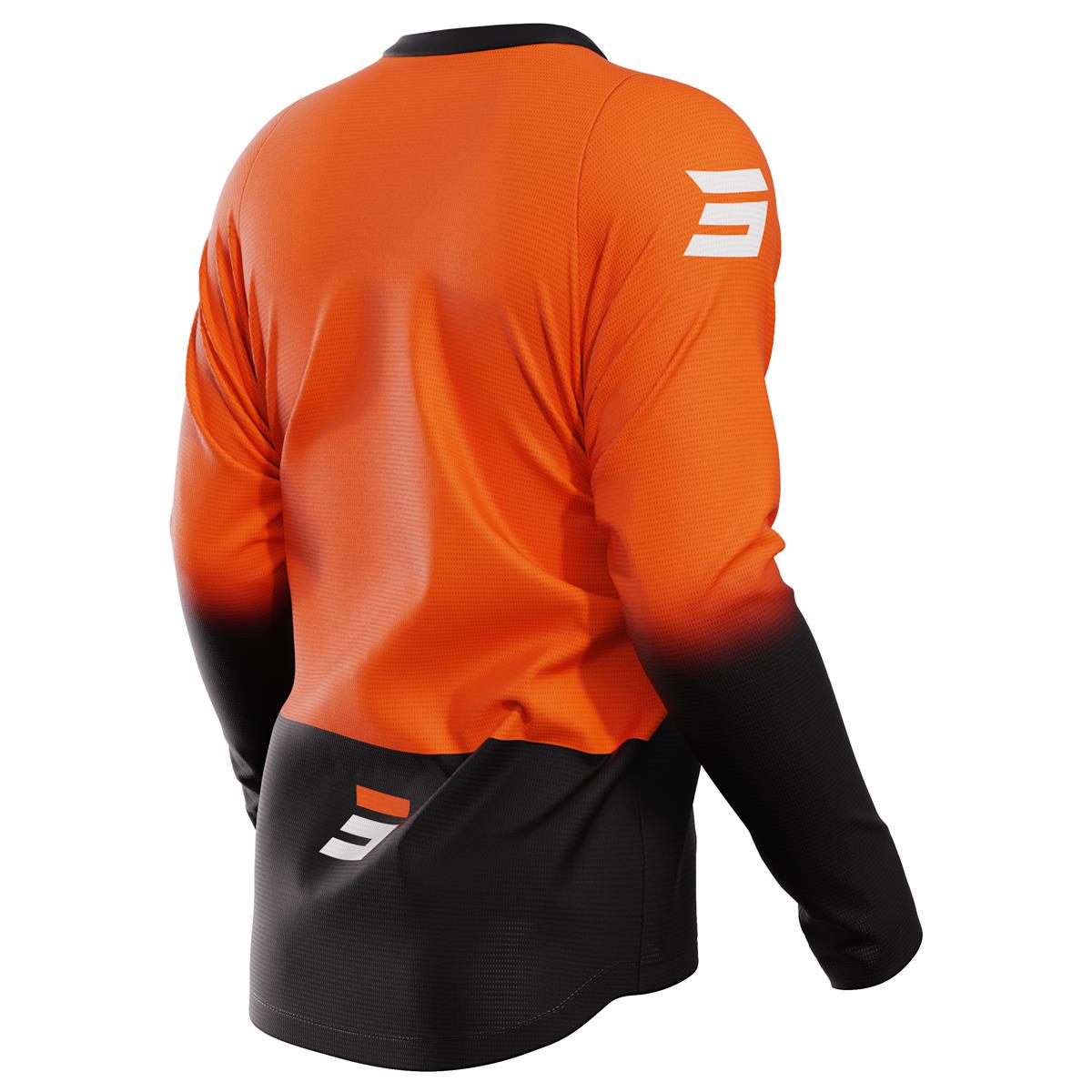 Maglia Motocross Shot Devo Reflex Arancio