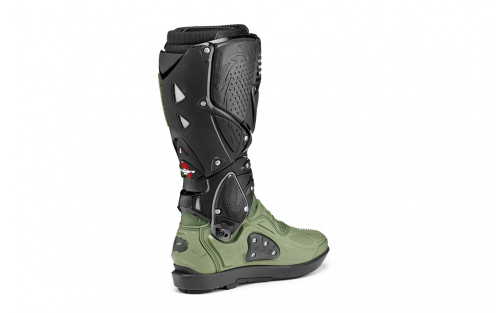Stivali Sidi Crossfire 3 SRS Army Verde Militare/Nero