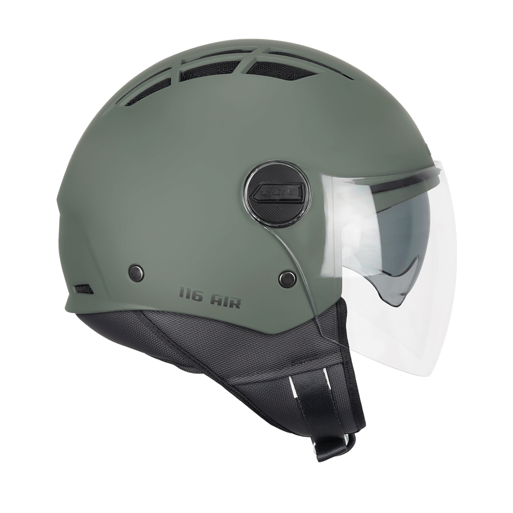 Casco Scooter CGM 116A AIR Verde Opaco