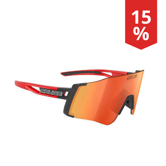 Occhiali da Sole Salice Mod.026 Nero RW Rosso