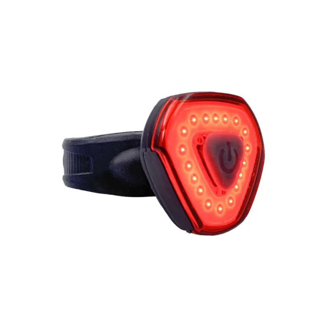 Fanale Posteriore per Bicicletta,Luce Freno a LED Rossa,Luce Posteriore per Bici Intelligente con Ricarica USB-C,Impermeabile e Luminosità Regolabile Fanale Posteriore per Bicicletta,Luce Freno a LED Rossa,Luce Posteriore per Bici Intelligente con Ricarica USB-C,Impermeabile e Luminosità Regolabile
