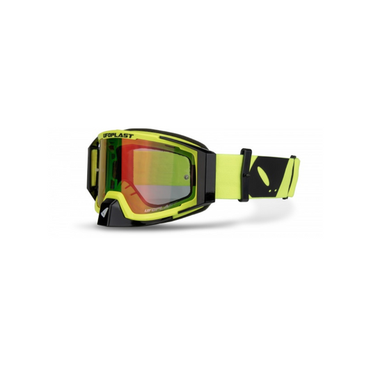 Maschera Motocross Ufo Plast Wise Yellow