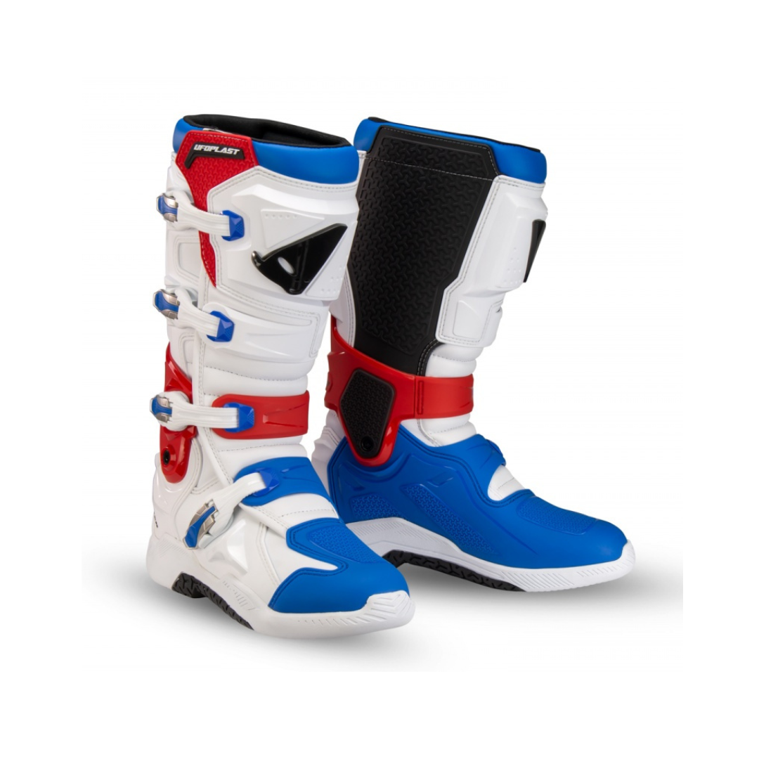 Stivali Motocross Ufo Plast Xander Red/Blue/White