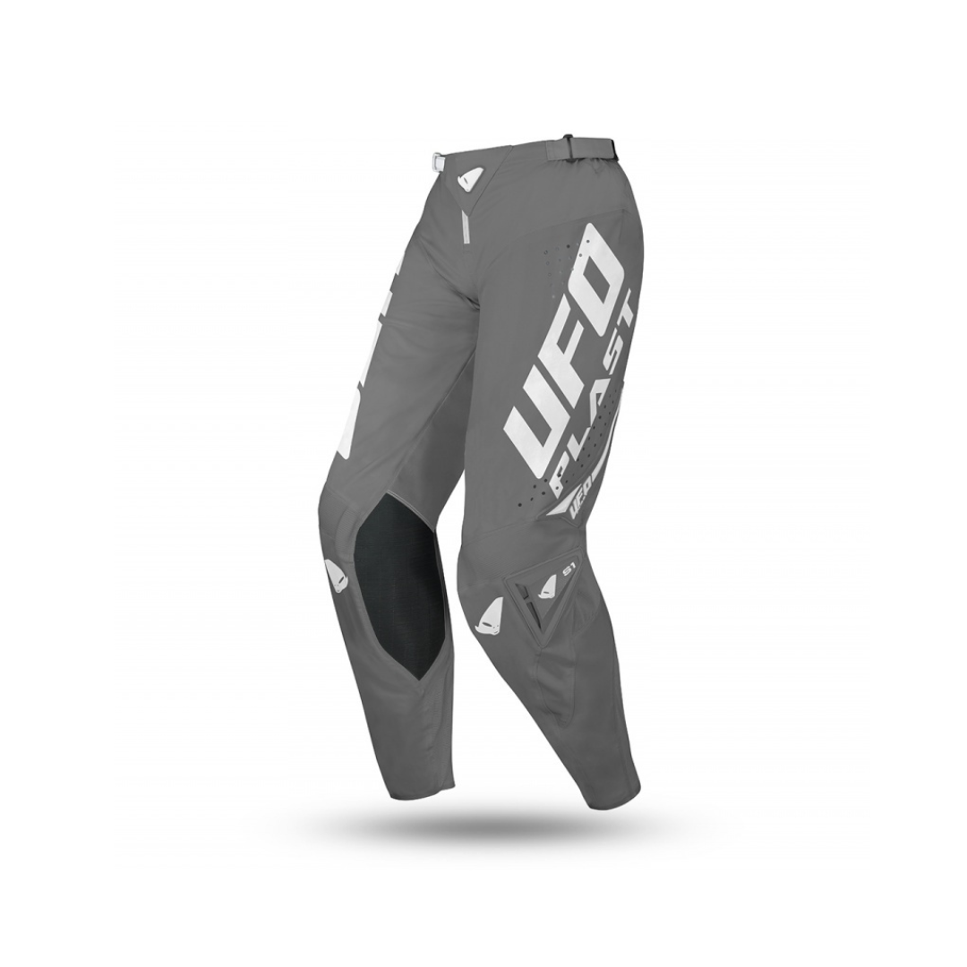 Pantaloni Motocross Ufo Plast Slim Radial - Grigio