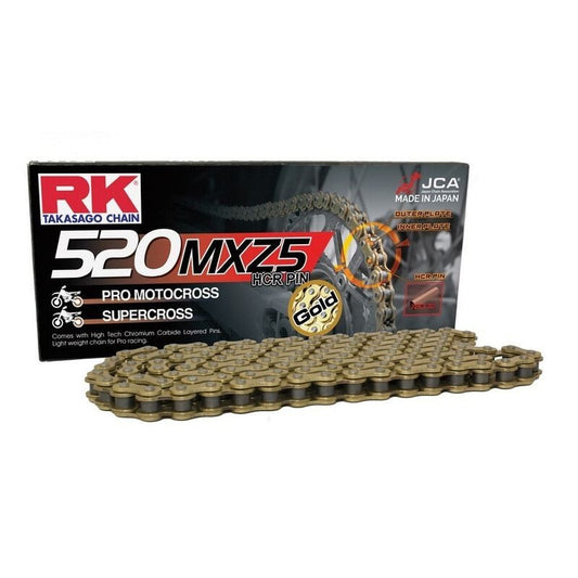 Catena Trasmissione RK CHAIN  MXZ5 passo 520 senza O-Ring