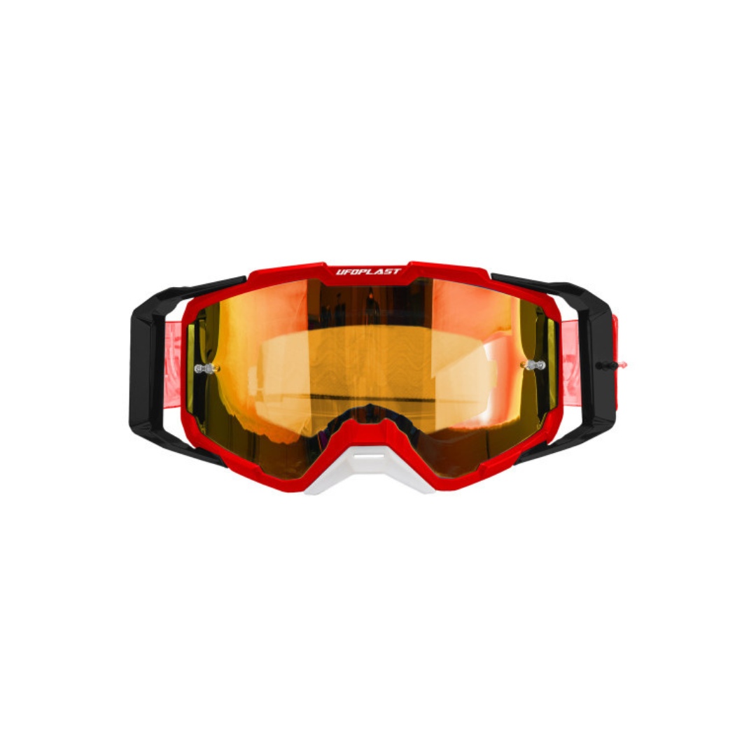 Maschera Motocross Ufo Core- Red