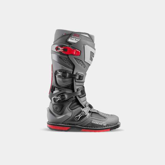 Stivali Motocross Gaerne SG22 ANTHRACITE/BLACK/RED