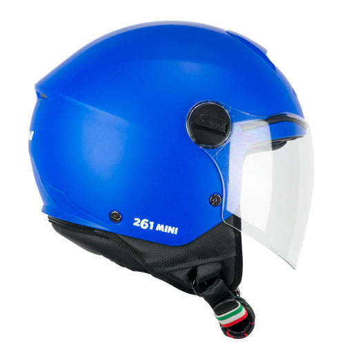 Casco Scooter CGM Bambino 261A MINI Azzurro opaco